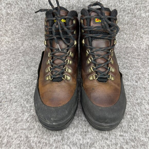 ✅LaCrosse 7100 Mens 11W Brown Leather Rubber Outdoor Hiking Trail Hunting Boots - Picture 6 of 12